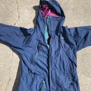 Vintage Patagonia color block windbreaker